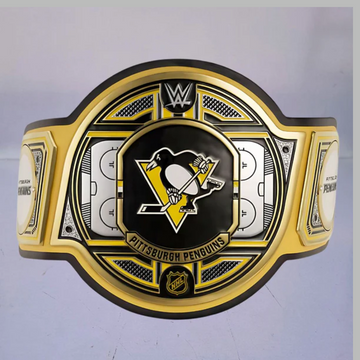 Pittsburgh Penguins WWE NHL Legacy Belt - Championship Title