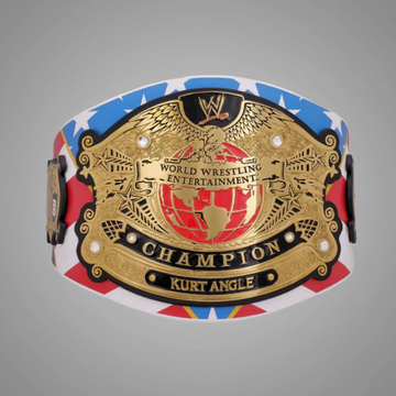 Kurt Angle Signature Series Belt - Authentic WWE Championship