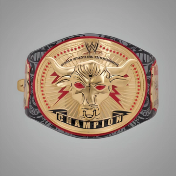 The Rock Brahma Bull Championship Title Belt
