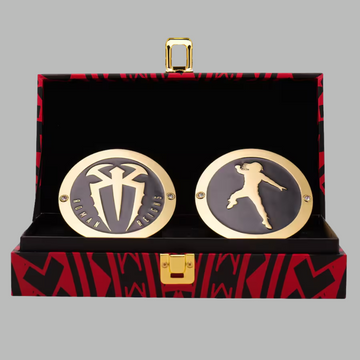 Tribal Chief Roman Reigns Championship Side Plates Box Set
