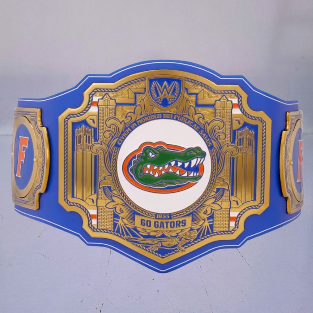 Florida Gators WWE Championship Belt - Legacy Title Florida Gators WWE Championship Belt - Legacy Title