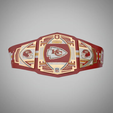 Kansas City Chiefs Championship Belt featuring WWE and NFL legacy design.