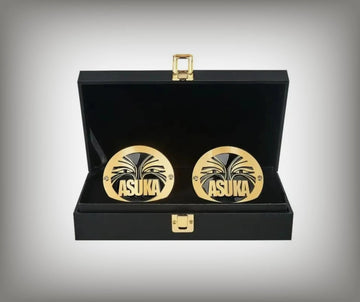 WWE Asuka Side Plates Championship Title Box Set