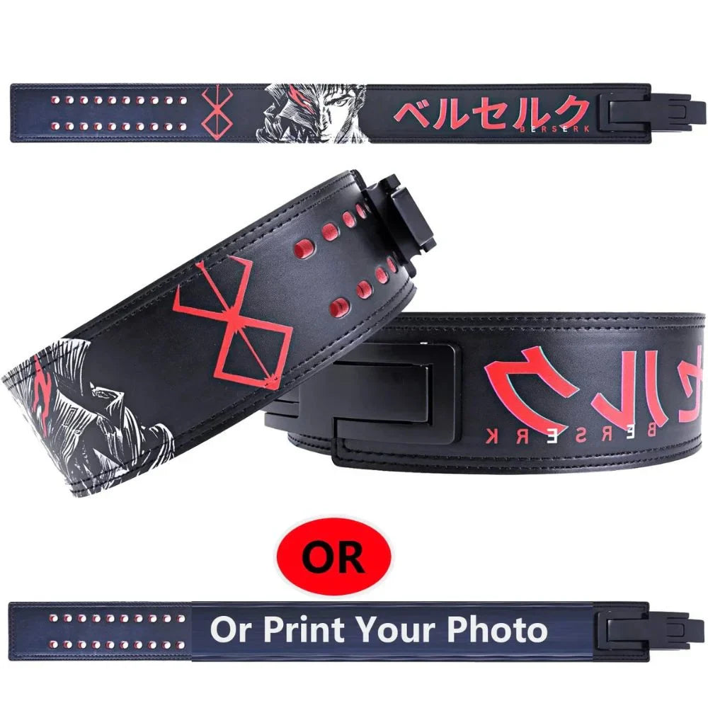 Customized Anime Weightlifting Belt