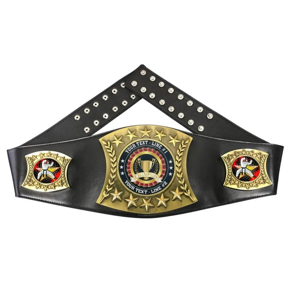 Custom Karate Championship Belt – Personalized Design for Ultimate Competitions