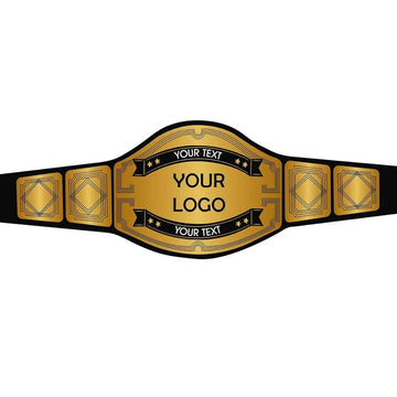 Custom Made Championship Belt Fully Personalized - Collectible Glory For All Sports