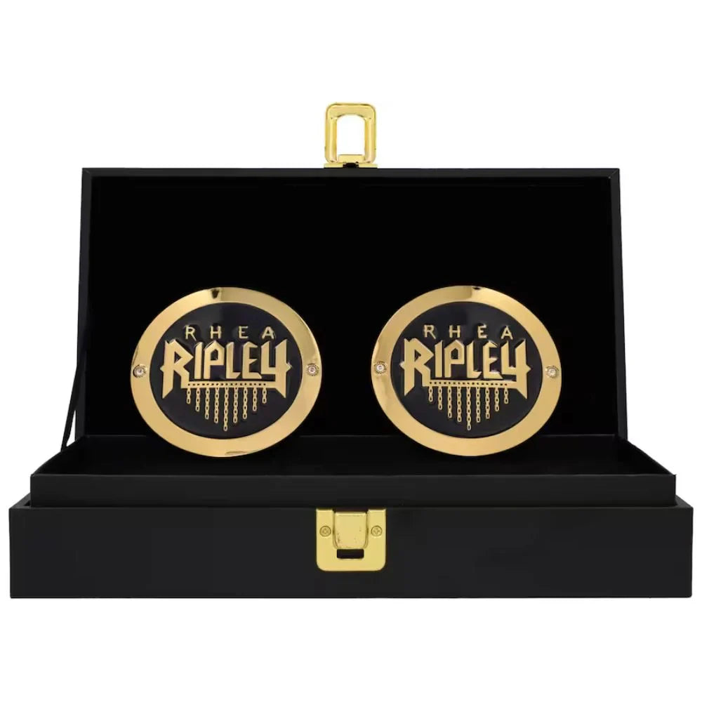 Rhea Ripley Championship Side Plates | Premium Box Set