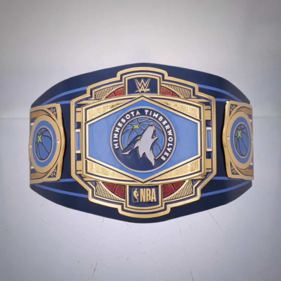 WWE Minnesota Timberwolves NBA Belt - Legacy Championship