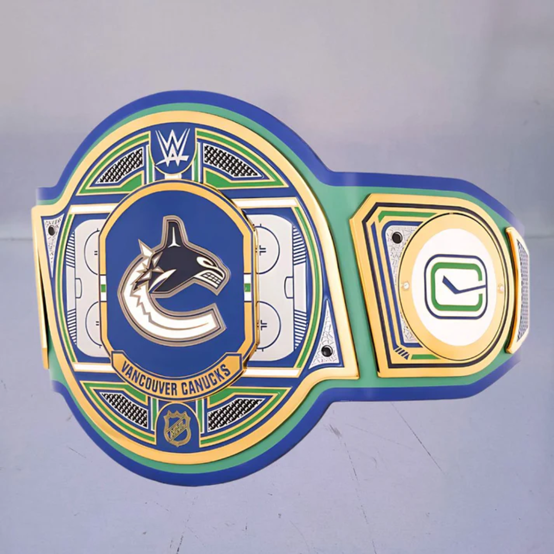 Vancouver Canuck WWE NHL Belt - Legacy Championship Title