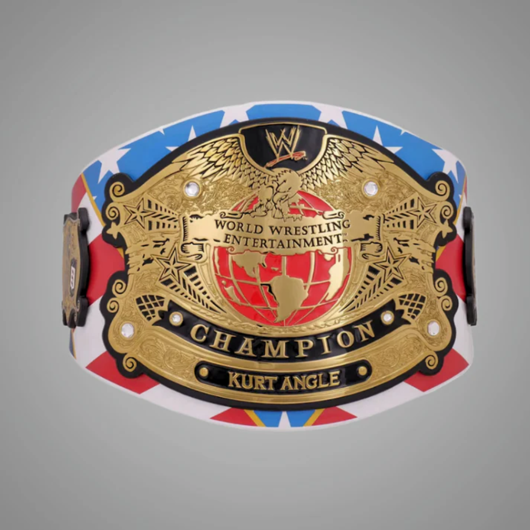 Kurt Angle Signature Series Belt - Authentic WWE Championship