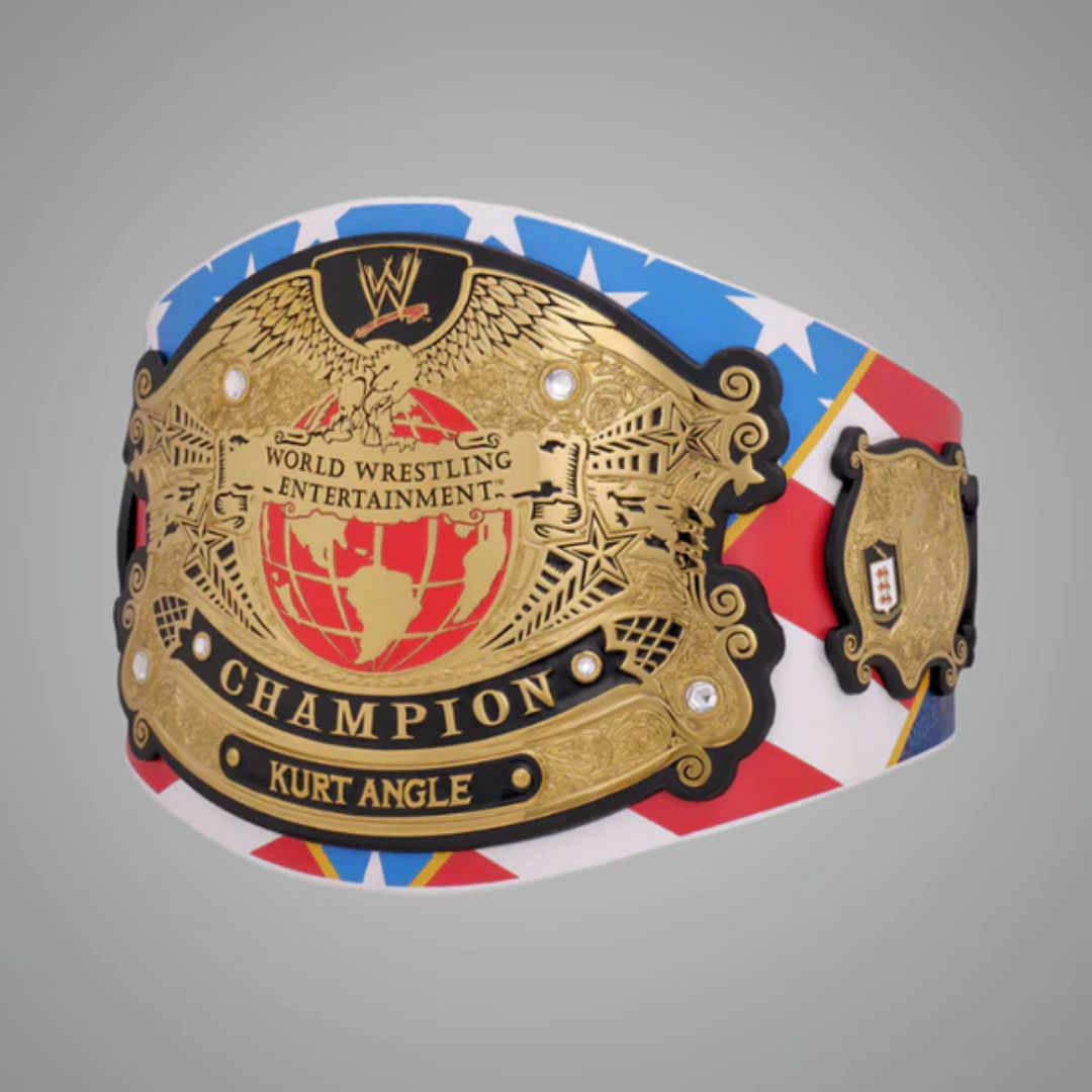 Kurt Angle Signature Series Belt - Authentic WWE Championship