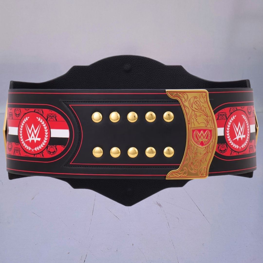 Georgia Bulldogs WWE-style championship belt showcasing legacy branding.
