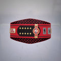 Houston Rockets WWE NBA Legacy Belt with iconic team logo.