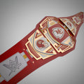 Ultimate fan gear – Kansas City Chiefs WWE NFL legacy title belt.