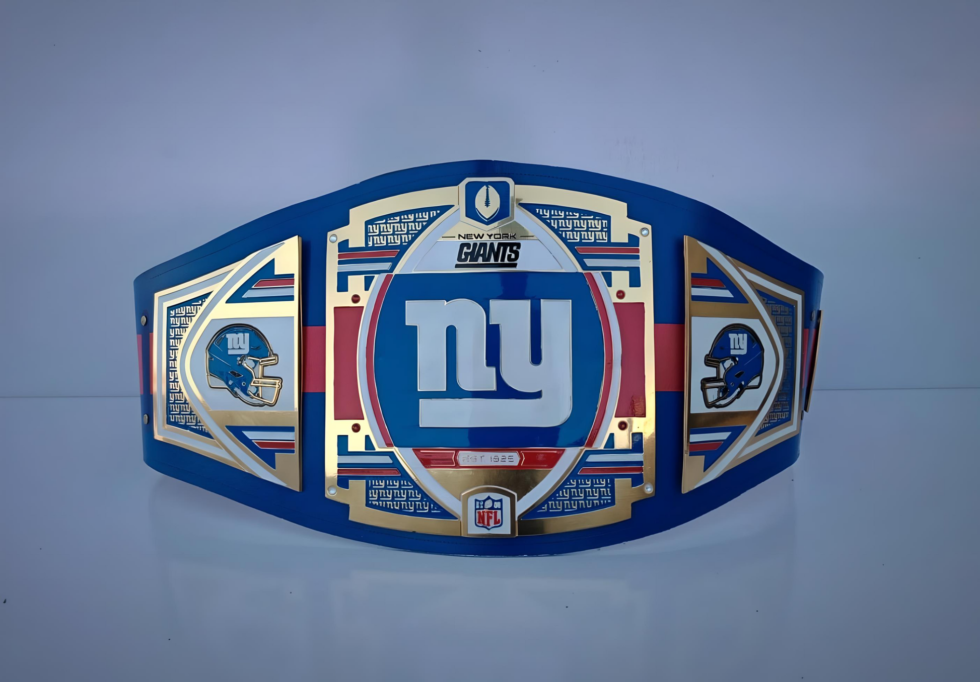 NFL Limited Edition title belt designed for New York Giants fans.