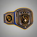 Customizable Milwaukee Brewers WWE MLB Legacy Championship Belt