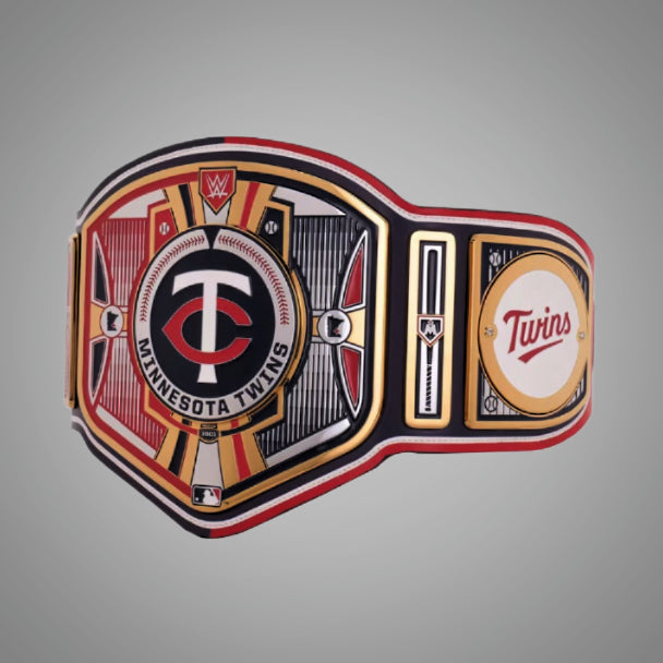 Customizable Minnesota Twins WWE MLB Legacy Championship Belt