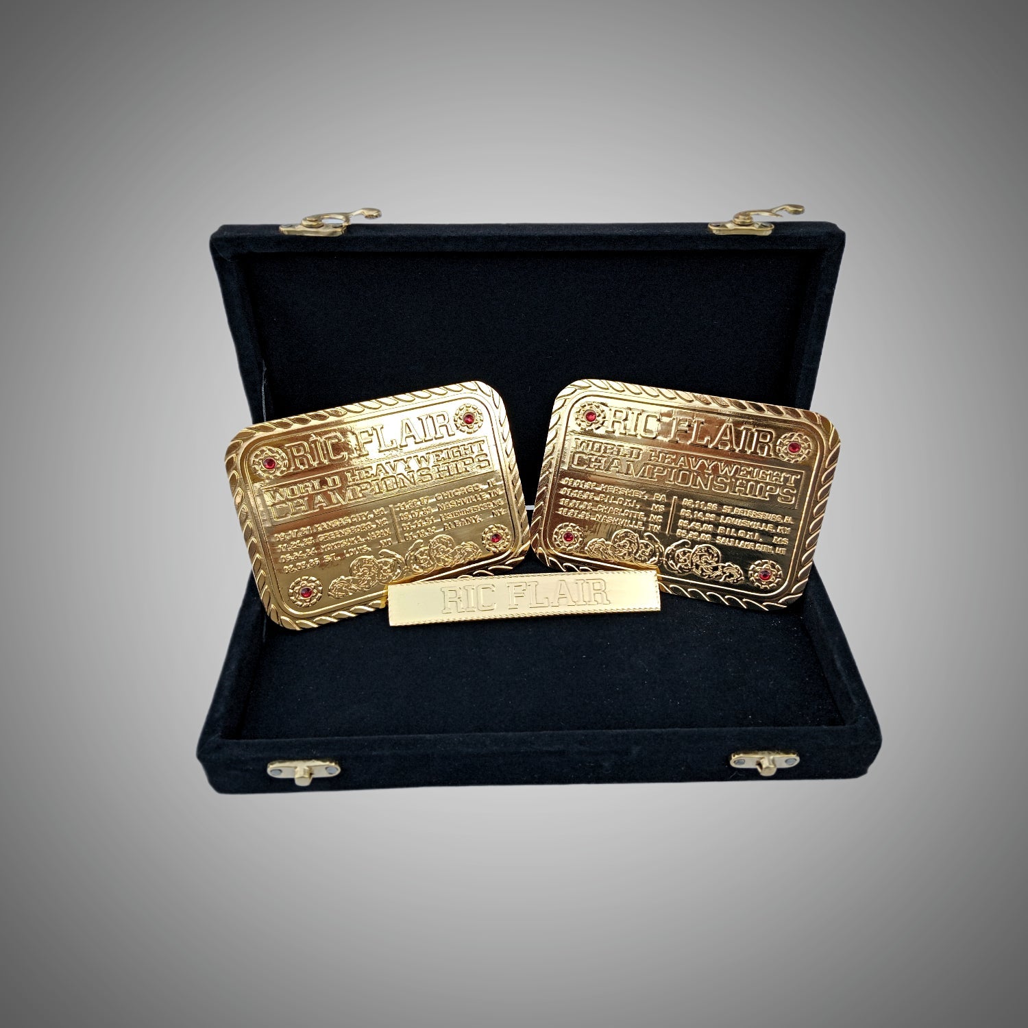 Ric Flair Side Plates WCW Title Box Set – Collector’s Championship Plates