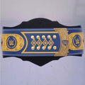 West Virginia Mountaineers WWE-style wrestling belt showcasing Legacy Title branding.