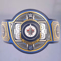 Winnipeg Jets WWE NHL Belt featuring the team's logo and colors.