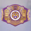 LSU Tigers WWE Championship Belt featuring Legacy Title design.