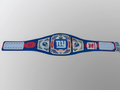 Ultimate fan collectible – New York Giants WWE belt with NFL limited edition features.